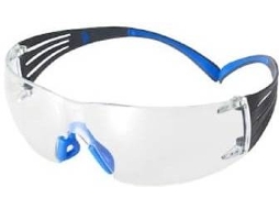 Óculos Proteção 3M Incolor Azul - Sf401Sgaf