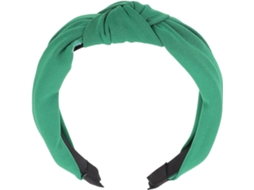 Tiara Verde Com Nó Para Mulheres, Acessório Elegante para Cabelo.