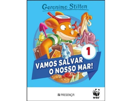 Livro Vamos Salvar o Nosso Mar! de Geronimo Stilton