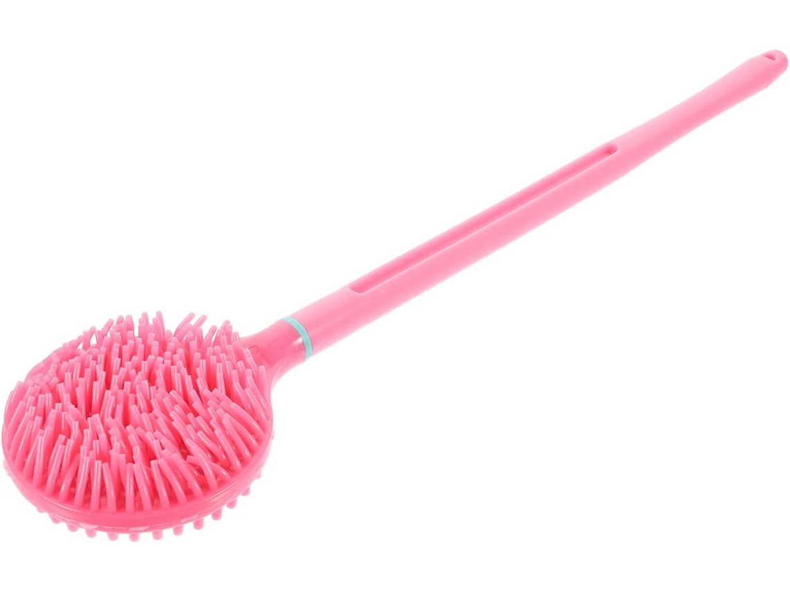 Escova De Banho Removível Com Cabo Longo Vicasky Em Pp E Silicone Para Massagem Remoção Pele Morta, Para Adultos