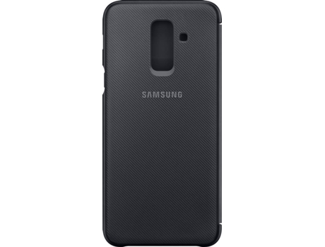 Capa SAMSUNG Galaxy A6+ 2018 Wallet Preto | Worten.pt