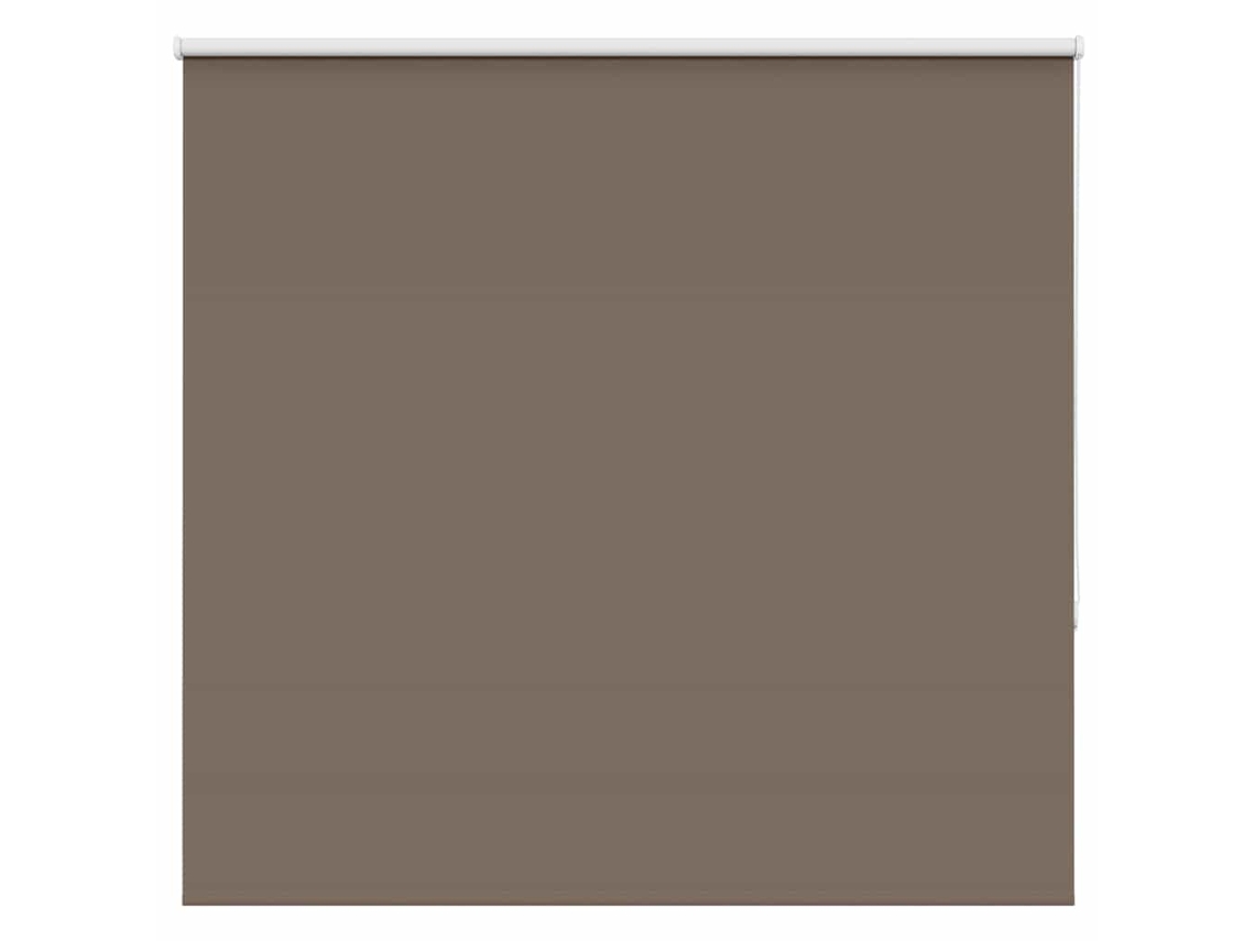 Estores de rolo VIDAXL Marrom Poliéster (145x130 cm)