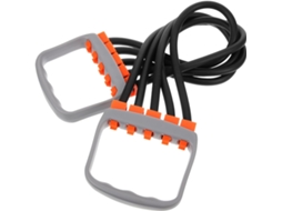 Aparelho De Musculação Portátil Galpada Fitness Com Corda Para Exercícios Peito, Alças Ergonômicas Em Tpr