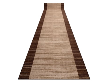 Passadeira Base Antideslizante Streifen 100 cm Castanho