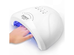 Secador de Unhas Led Uv 48 W com 3 Configurações Temporizador para Cura Esmalte em Gel GOKOCO