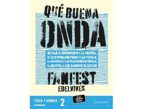 Livro Proyecto Fanfest - Física Y Química 2 Eso Da Editorial Edelvives Comunitat Valenciana De Mª Carmen Arróspide Román (espanhol)