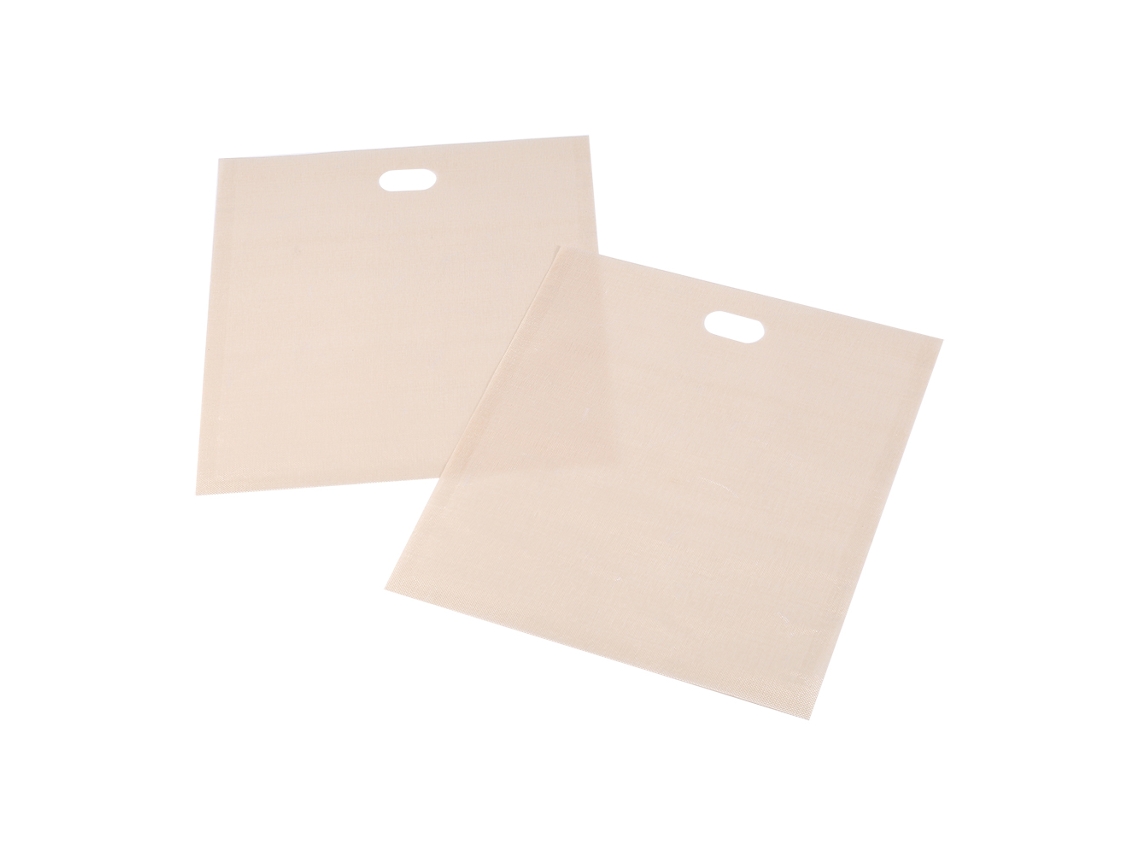 2 Pcs Bolsas Reutilizáveis para Torradas Bege NEVEANCE