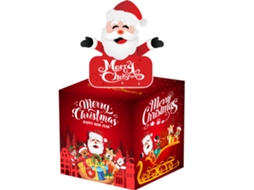 Caixa De Presente Com Cofrinho Surpresa De Natal Caixa De Sorteio Para Festa Com Dinheiro Escondido28papai Noel Vermelho 42 Aquaforge