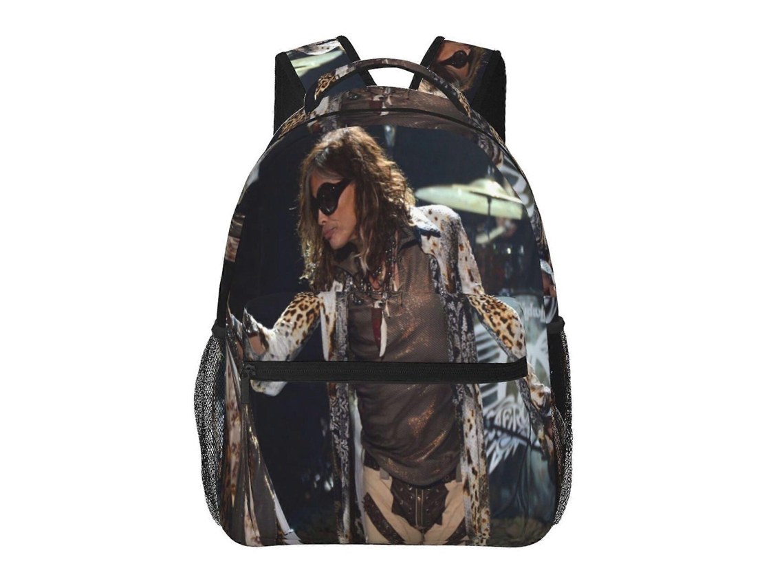 Mochila De Estudante Aerosmith F37, Leve E Durável, À Prova Dágua E Com Alça De Ombro Ajustável. Olysi Shop