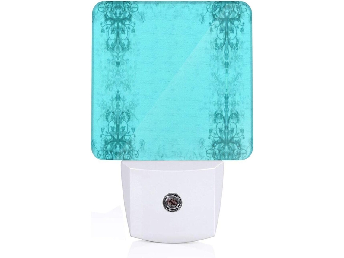 Luminária Noturna Led De Tomada Com Sensor Crepuscular Para Corredor,