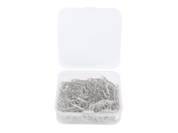 100 Clip Star De Acero Inoxidable Anti-deslizante Para Libretas, Álbuns, Tarjetas, Sobres, Plata