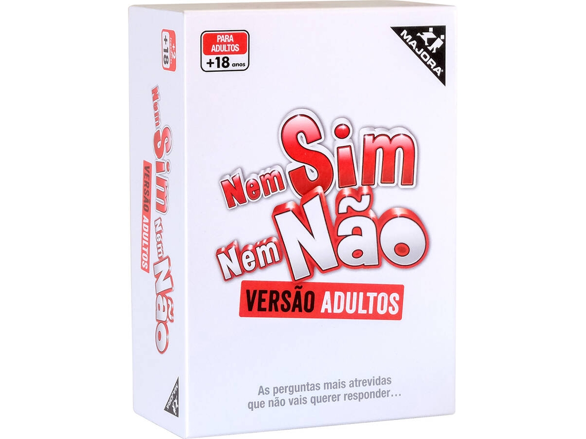 Jogo Majora CONCENTRA Nem Sim Nem Não Adulto (+18 anos)