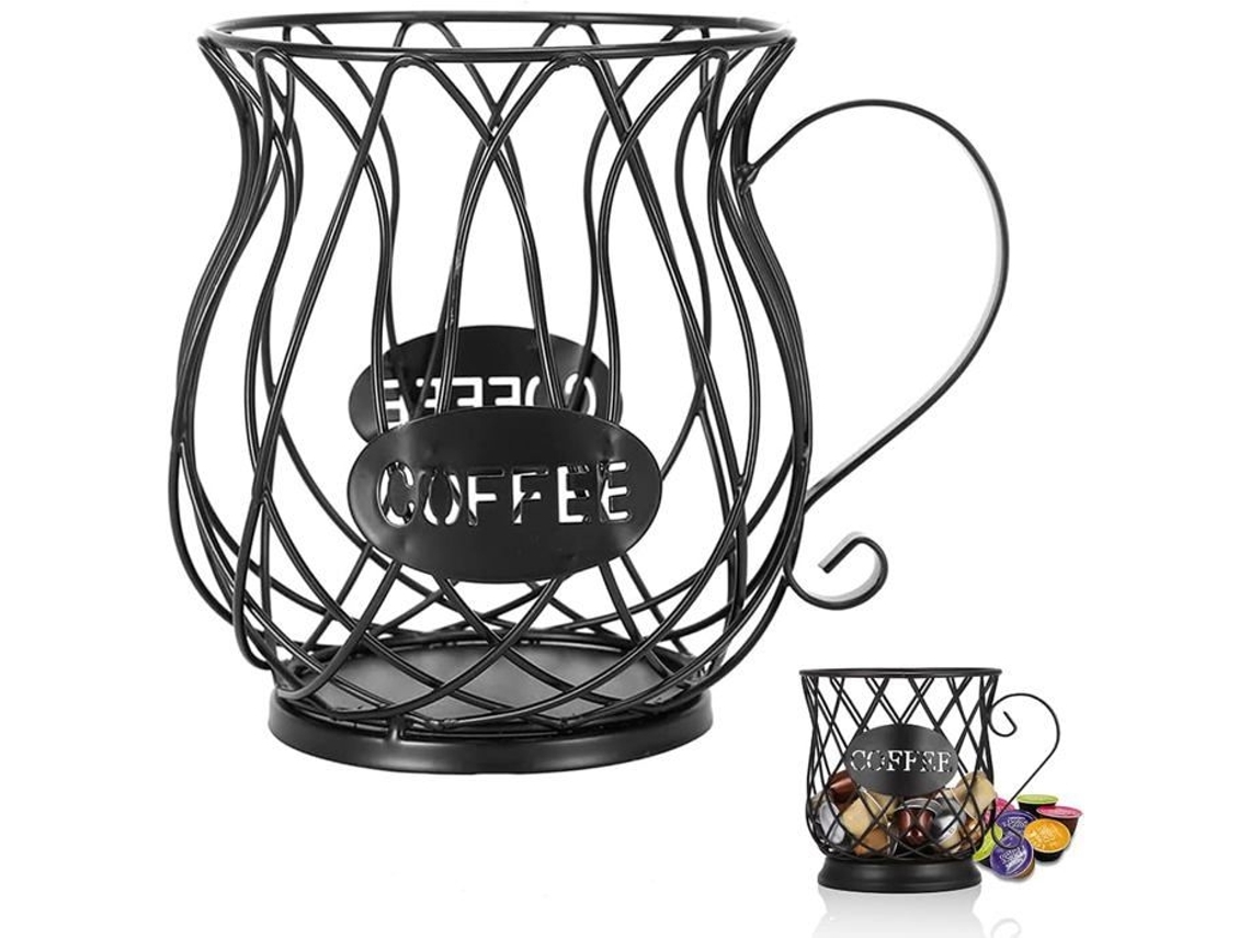 Porta-cápsulas De Café, Cesto Para Armazenar Cápsulas Tassimo, Nespresso E Dolce Gusto. Para Máquina De Café Com Design Reutilizável E Fácil Limp