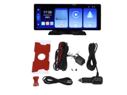 Estéreo Carro 10.26" Touch Com Câmera 4k Carplay Android Auto