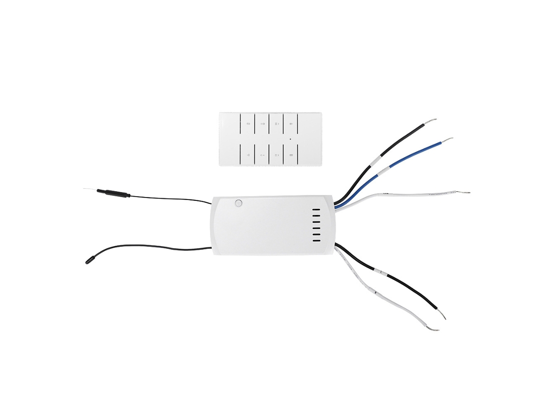 Controlador Inteligente de Ventilador de Teto Wifi com Luz e Controle Remoto MARCA