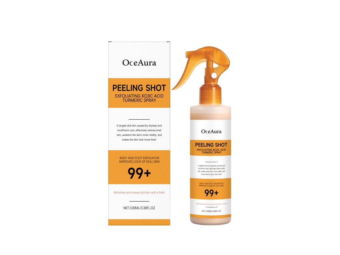 Spray Exfoliante De Kojic E Cúrcuma
