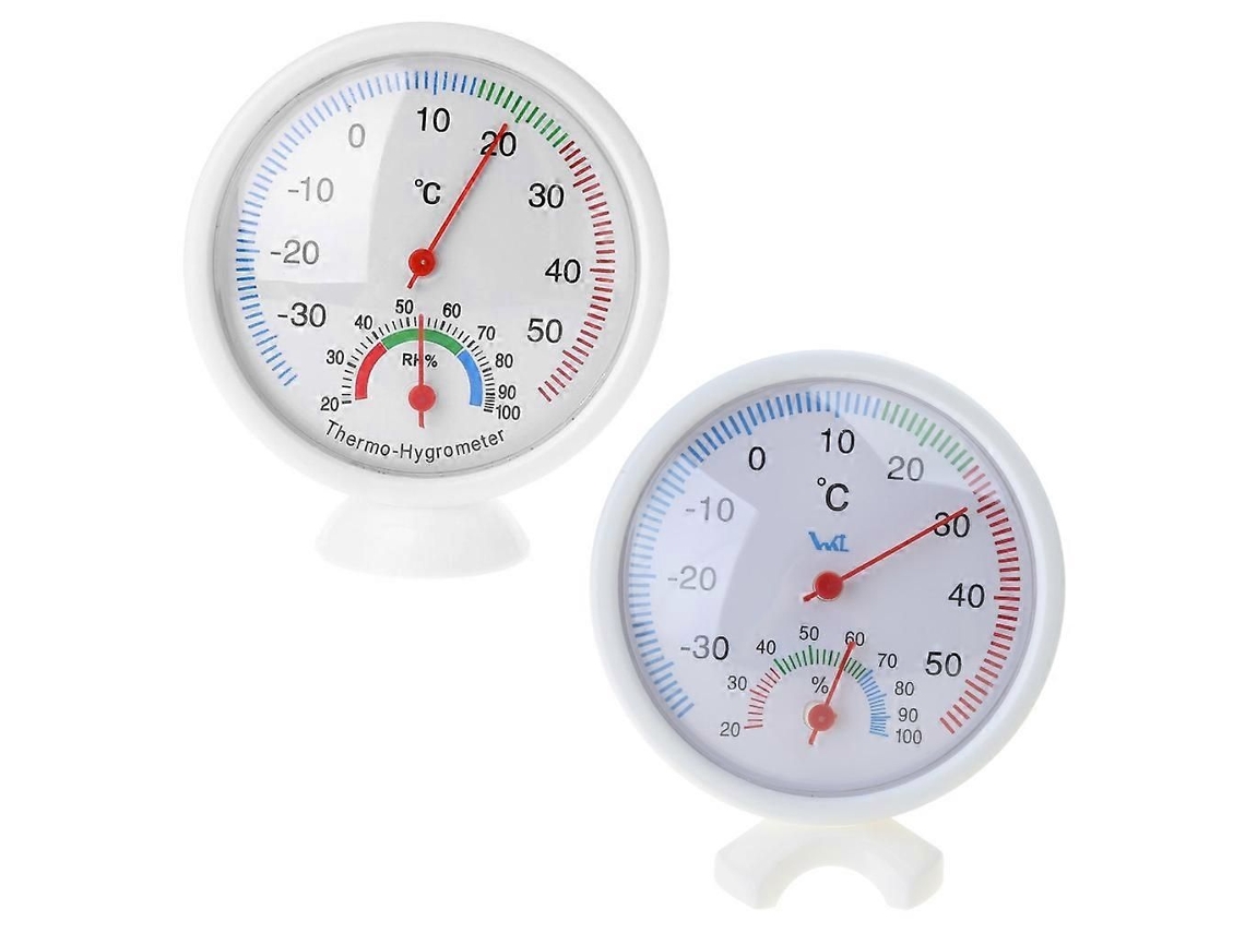 Relógio Em Forma De Taquímetro Medidor De Umidade Higrômetro De Temperatura Interior Ao Ar Livre