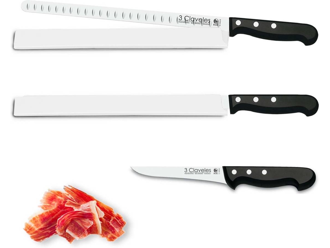 Faca de Cozinha 3 CLAVELES (Aço Inox - 29 cm - 11.5'')