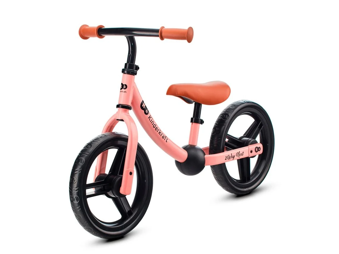 Bicicleta De Equilíbrio Kinderkraft 2way Next Pink