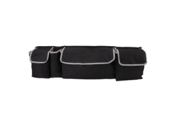 Bolsa de Armazenamento para Banco Traseiro de Carro Universal Oxford 600d Capacidade Grande Preta