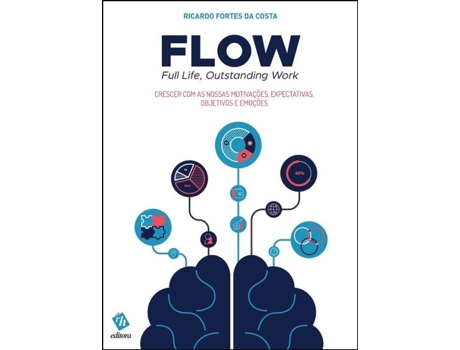 Livro FLOW – Full Life, Outstanding Work: Crescer com as Nossas Motivações… de Ricardo Fortes da Costa .