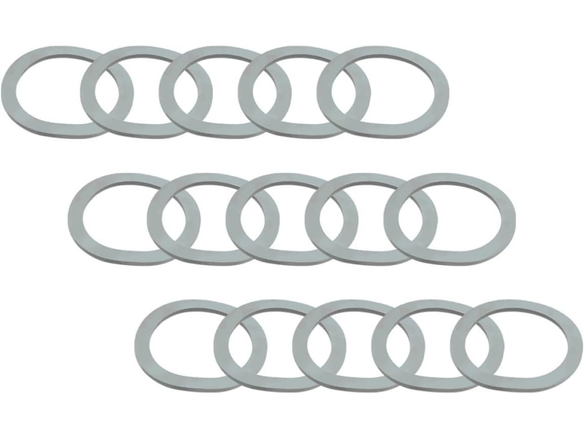 Anéis de Vedação Silicone para Liquidificadores, 15 Peças. Reposição Com, Acessórios Cozinha. CHABERLU