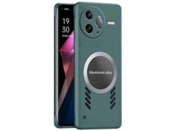 Capa Rígida De Pc Sem Moldura Com Dissipação De Calor Para Xiaomi Poco F7 Ultra 5g / Redmi K80 Pro 5g, Verde