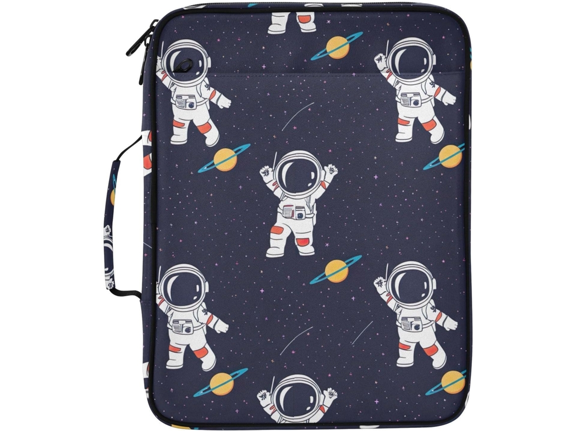 Organizador De Pastas Expansível Fofo Com Tema Espacial Astronauta, Com 7 Camadas E Sistema Sanfonado, À Prova D Água