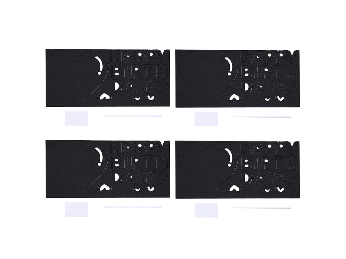 4 Pcs Topper de Bolo de Aniversário Decorações para Festas de Aniversário NEVEANCE