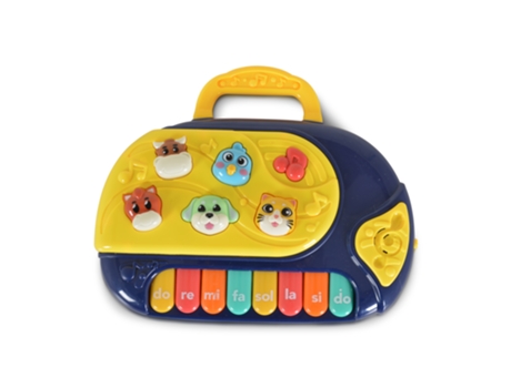 Piano Com Animais 794 Azul Fivestar Toys Fivestar Toys
