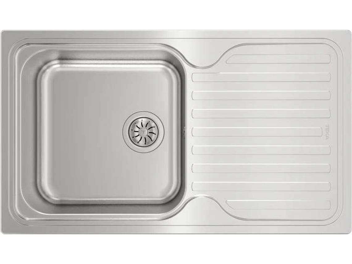 Lava-Loiças TEKA CLASSIC 1C 1E - SIF (86 x 50 x 19 cm - Encastre - Inox)