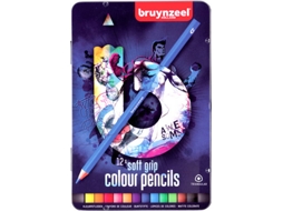 Lápis de Cor BRUYNZEEL SAKURA (12 Un - Multicor)