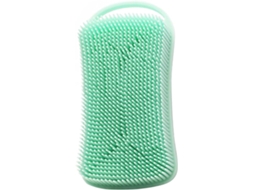 Escova De Banho Esfoliante Dupla Face Ergonômica E Macia Em Silicone Para Cuidados Com Os Cabelos, Adequada Para Todos