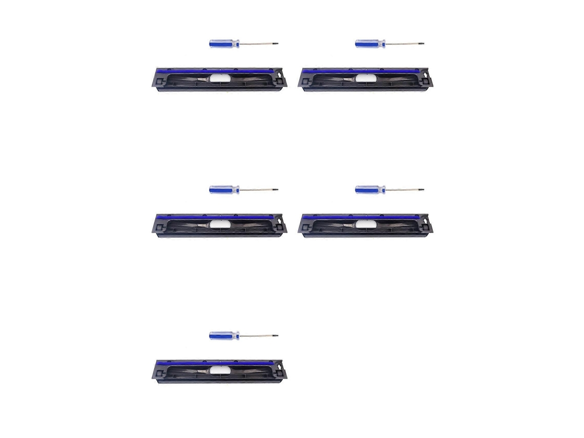 5x Capa Inferior Da Escova Do Aspirador De Pó V6 V7 V8 V10, Base Com Rolo E Tiras De Pelúcia Macias