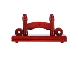 Suporte Decorativo Para Leques Chineses Suporte Prático Para Exibição De Leques Suporte Para Leques De Bambú Plegáveis Vermelho Escuro