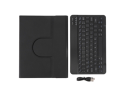 2026zentro-capa Para Tablet 10.9 Polegadas Com Suporte Para Caneta E Teclado Bluetooth Removível, 10ª Geração Preto