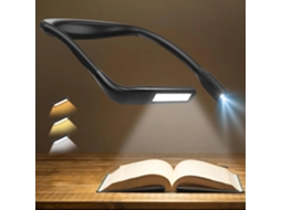Luminária De Leitura Pescoço Com Braços Ajustáveis, Ideal Para Ler Na Cama, Tricotar, Pescar E Praticar Atividades Ao Ar