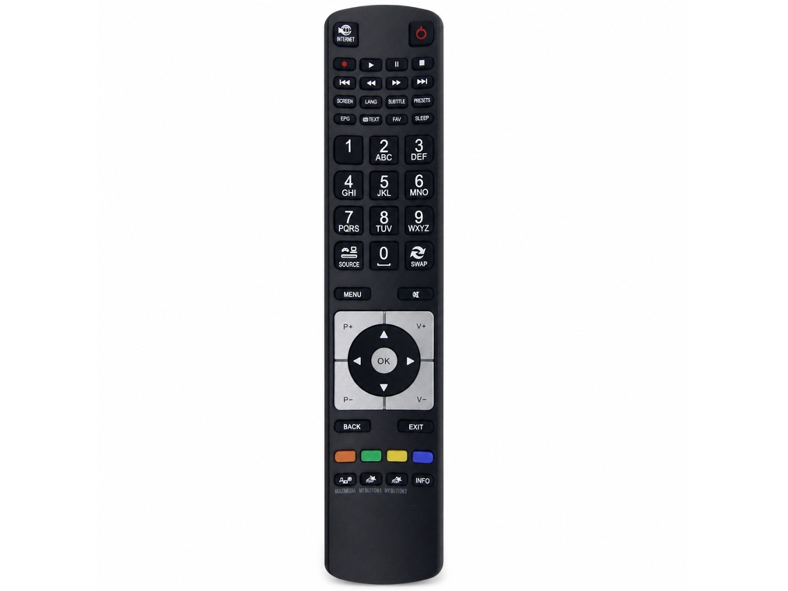 Comando À Distância Para Tv Lcd Compatível Com Jvc Rm-c1237_dae