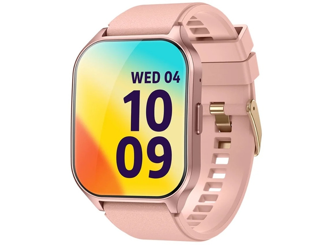 Smartwatch com tecido Amoled curvo Bluetooth com monitoramento de frequência cardíaca, pressão arterial, oxigênio no sangue e sono com Bestvite