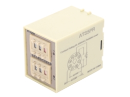 Relé de Tempo Digital Ats5pr Ajuste Flexível Ciclo Delay Módulo Dc24v