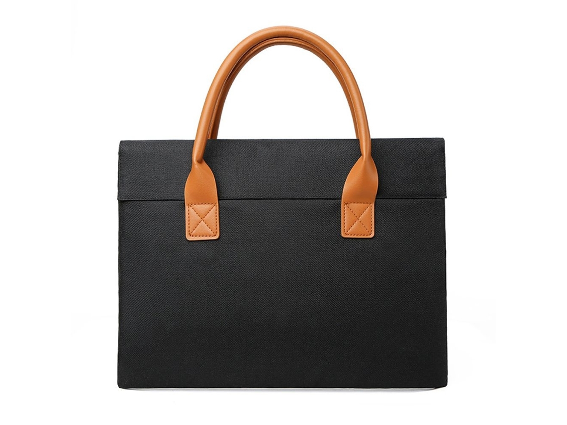 Lurelia Bolsa Para Portátil 13-15 Polegadas, Resistente À Água, Antichoque, Em Tecido Oxford, Preto