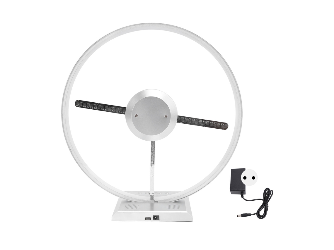 Máquina de Publicidade de Ventilador Holográfico 3d EOOCOO (projeção Holográfica Conectada Via Wifi)