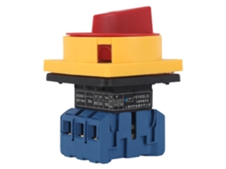 Interruptor de Mudança de Carga Industrial 25a com Contactos de Prata e Carcasa Flame Retardante