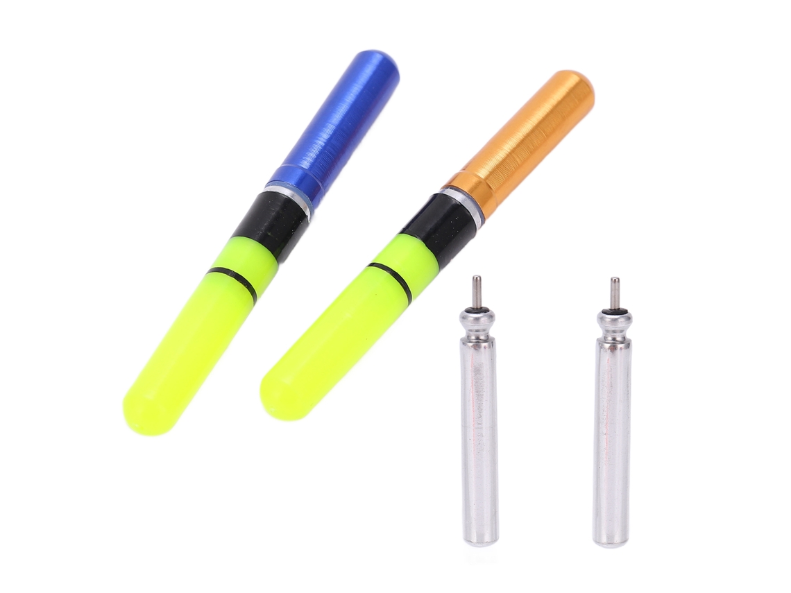 Flutuadores de Pesca Luminosos para Noite 2pcs