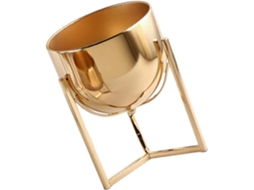 Vaso De Ferro Para Jardins Domésticos, Design Minimalista, Que Valoriza A Estética De Qualquer Ambiente.