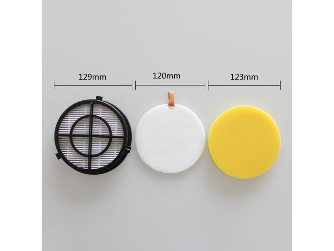 Acessório para Aspiradores BISSELL 2 pacotes 16871 Filtro + 4 pacotesde 1650 série apagador peça