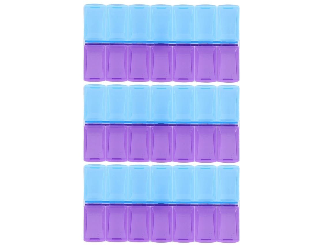 3pcs Caixa de Organização com 14 Compartimentos | S/MARCA
