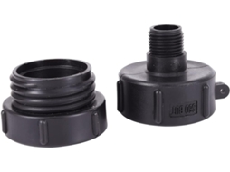 Conector Ibc para Tanque de Jardim S60 Macho 1,9 Cm 62 Mm S60 S/MARCA