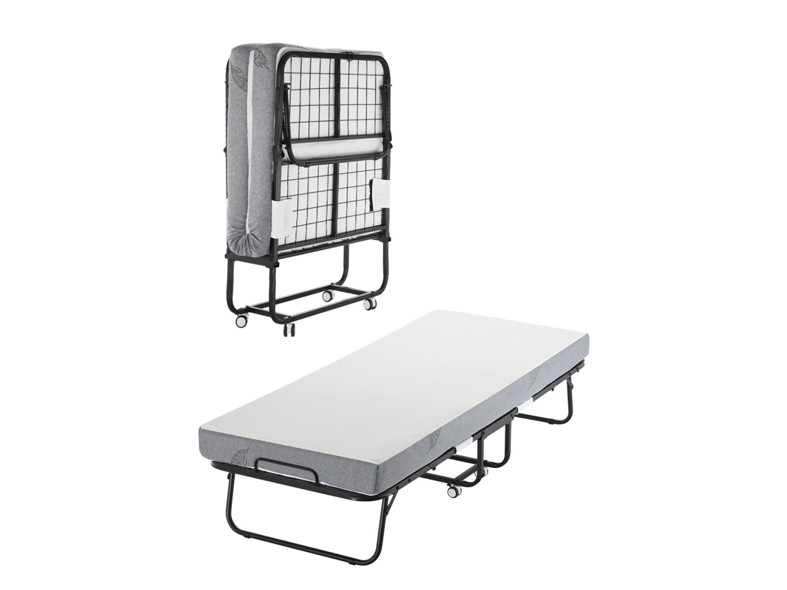 Cama Com Colchão Mm Carga Kg Vevor Branco (79x190x396)