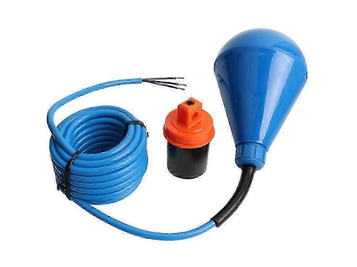 Interruptor Flutuante Para Esgoto, Sólidos Suspensos E Líquidos Viscosos (comprimento Do Cabo 4 Metros) Azul